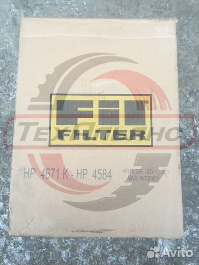 Фильтр воздушный Fil Filter HP4671K+HP4584 в сборе