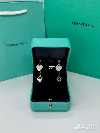 Серьги пусеты Tiffany&Co 5 вариантов