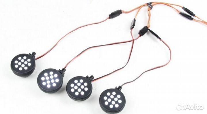 Светодиодные фары на HPI baja