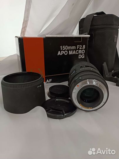 Объектив Sigma 150mm F2.8 macro для Canon