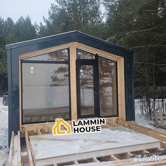 Домики для глэмпинга из Сип-Панелей