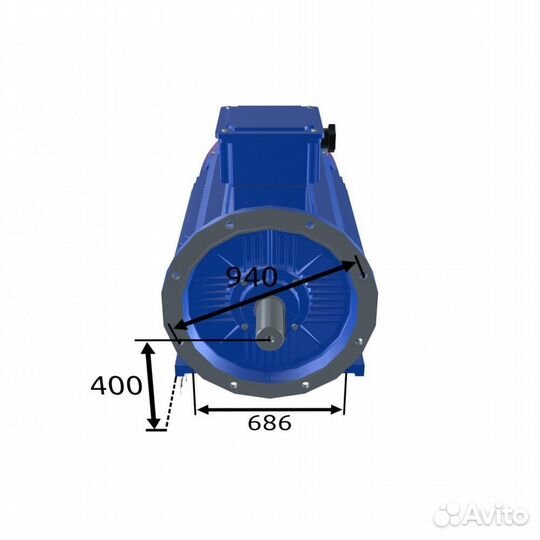 Электродвигатель евростандарта аис 250кВт/600об