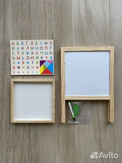 Мольберт для рисования детский двусторонний