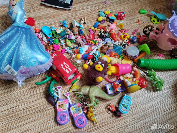 Игрушки пакетом для девочки