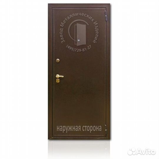 Входная дверь с порошковым напылением № 5