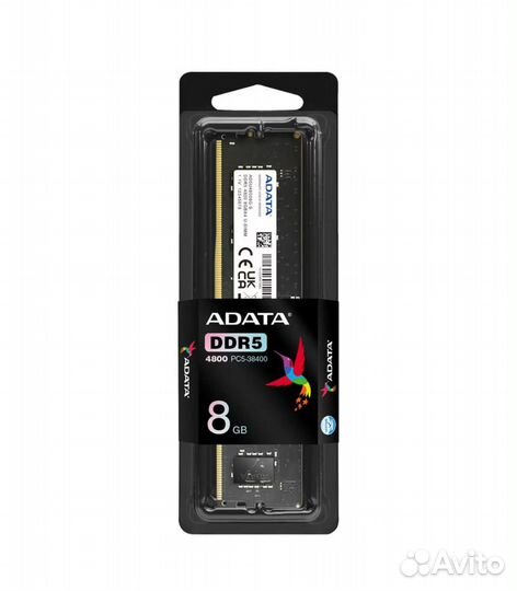Оперативная память adata AD5U48008G-S, 8 гб, DDR5