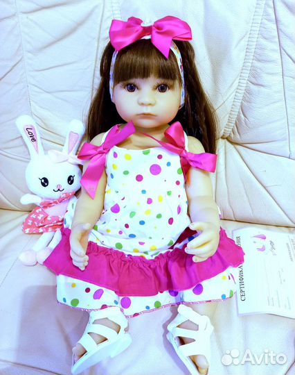 Кукла Реборн силиконовая