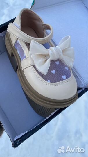 Туфли для девочки 25 размер