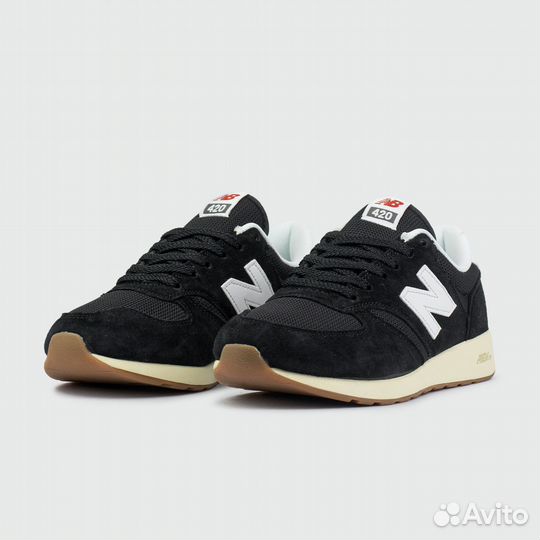 Кроссовки New Balance 420 Re-En Black / White (арт. 23301)