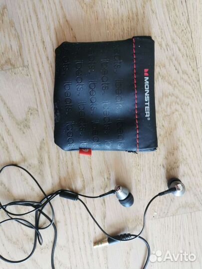 Чехол для наушников Monster+наушники Sony