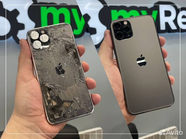 Заднее стекло iPhone любой модели