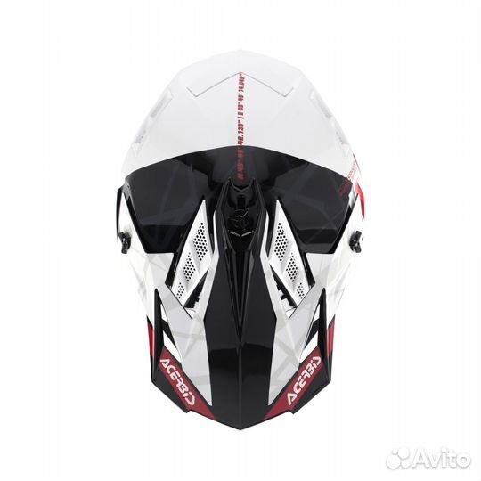 New Шлем Acerbis X-track 22-06 Black/White