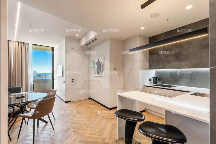 2-к. квартира, 58 м², 12/17 эт.