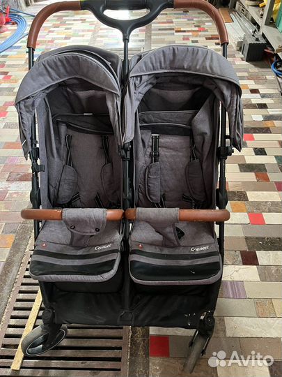 Коляска для двойни