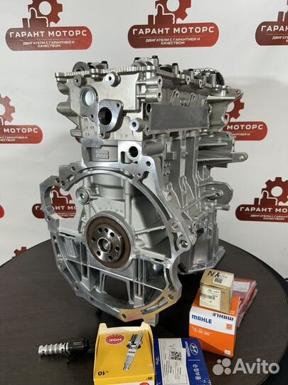 Мотор (двигатель) на Hyundai solaris Rio 1.6