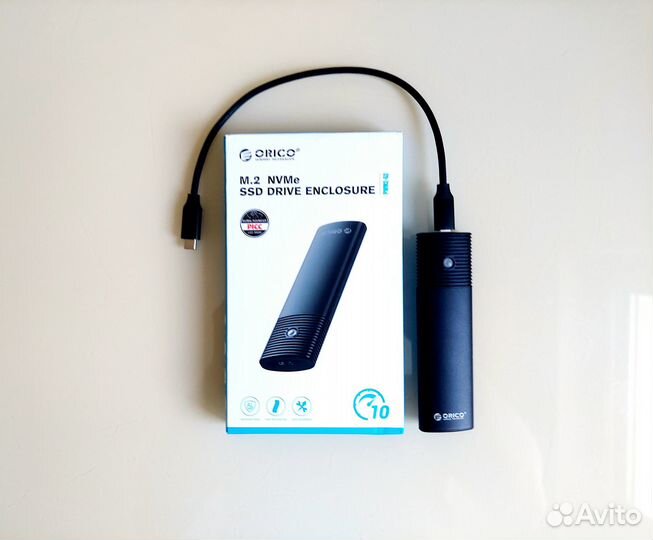 Внешний SSD M2 Nvme диск Orico 256Gb/512Gb/1Tb/2Tb