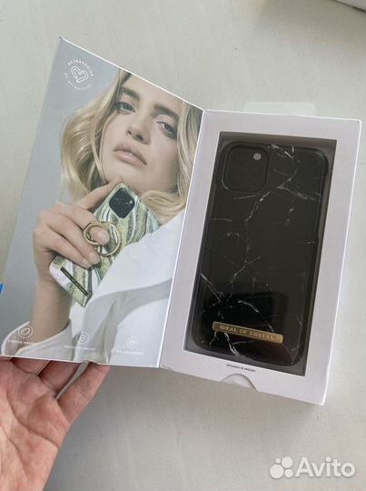 Чехол для iPhone 11 Pro ideal OF sweden black marb