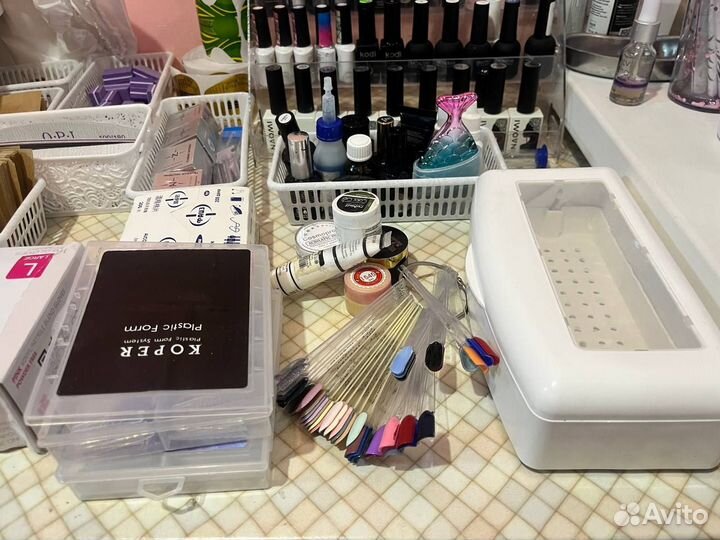 Все для маникюра, от гелей до пилок