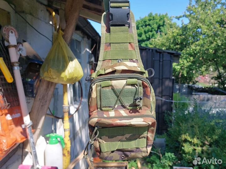 Сумка тактическая через одно плечо 20 л