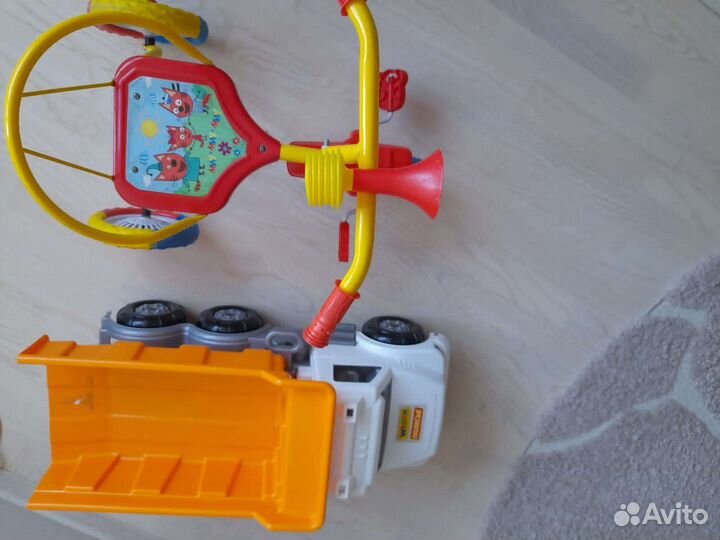 Огромный грузовик Полесье 81 см