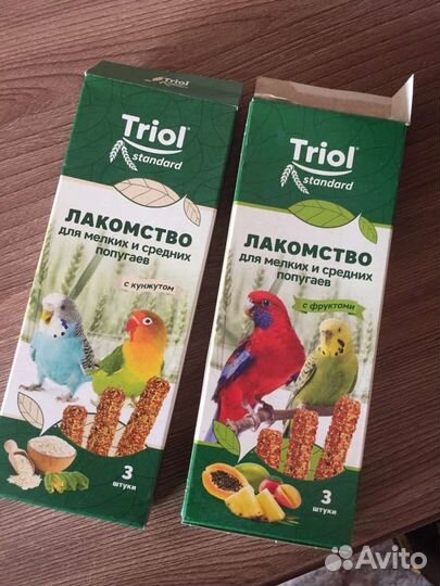 Лакомства для попугая