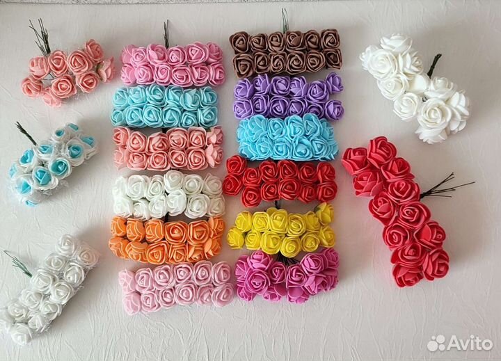 Розочки из фоармиана для декора