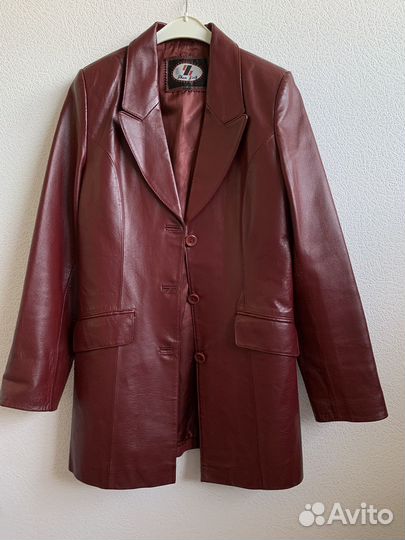 Кожаный пиджак