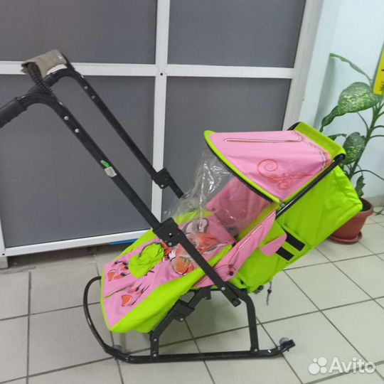 Детские зимние санки