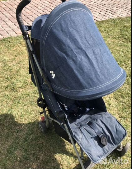 Коляска Maclaren Qwest denim indigo