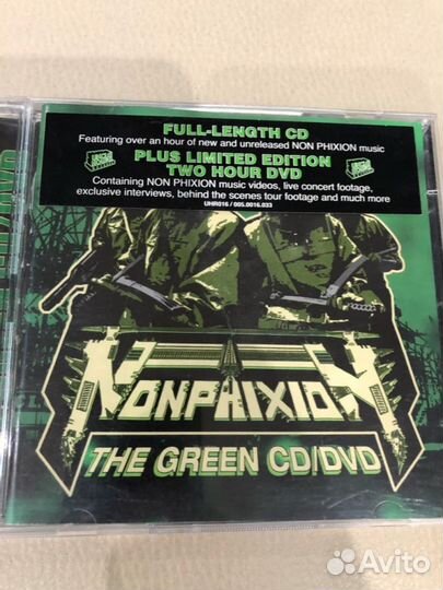Cd диск Non Phicion “The Green (cd/dvd)