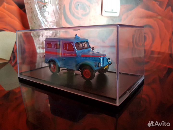 Газ 69 Милиция 60 е годы 1/43