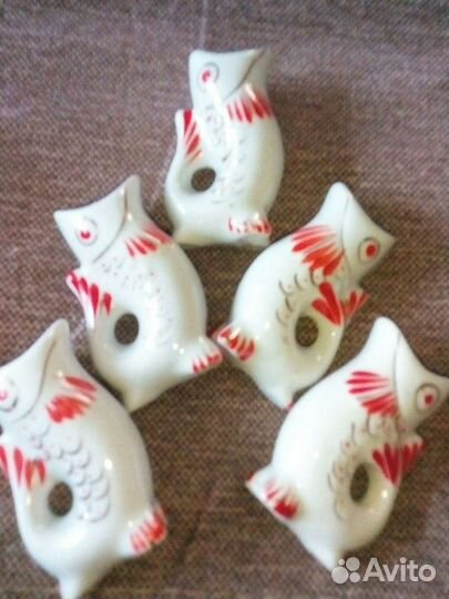 Сервиз рыба СССР