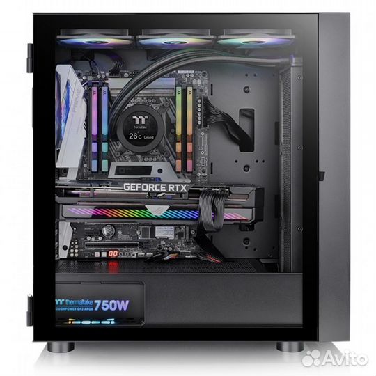 Корпус Thermaltake H570 TG argb Black 545488