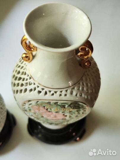 Ваза для цветов фарфор парные