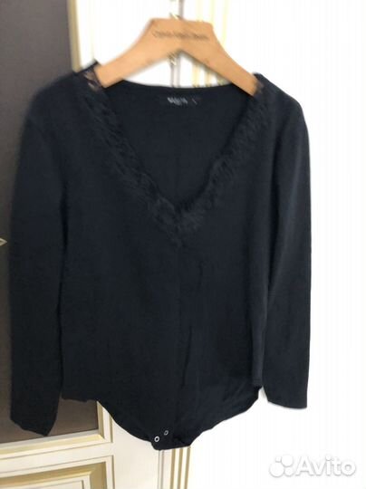 Черное боди Mohito рL(46/48) в отл.сост