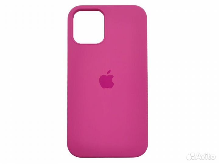 Чехол iPhone12mini накладка силикон розов. питайя