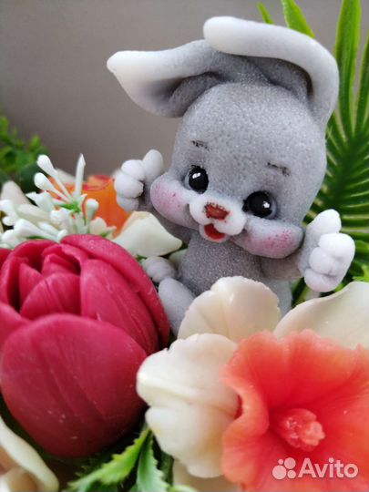 Букет из мыла