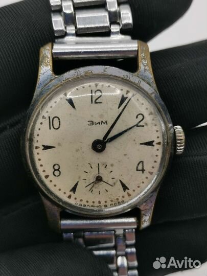 Часы наручные Зим СССР На ходу