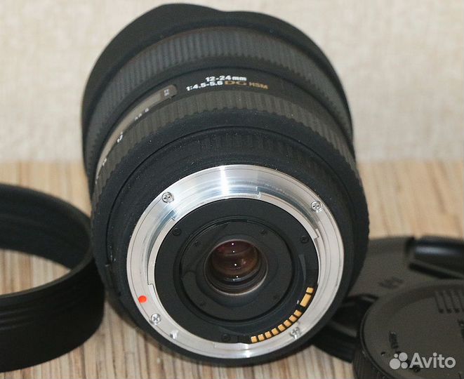 Объектив sigma AF 12-24 DG HSM EX Canon. Япония