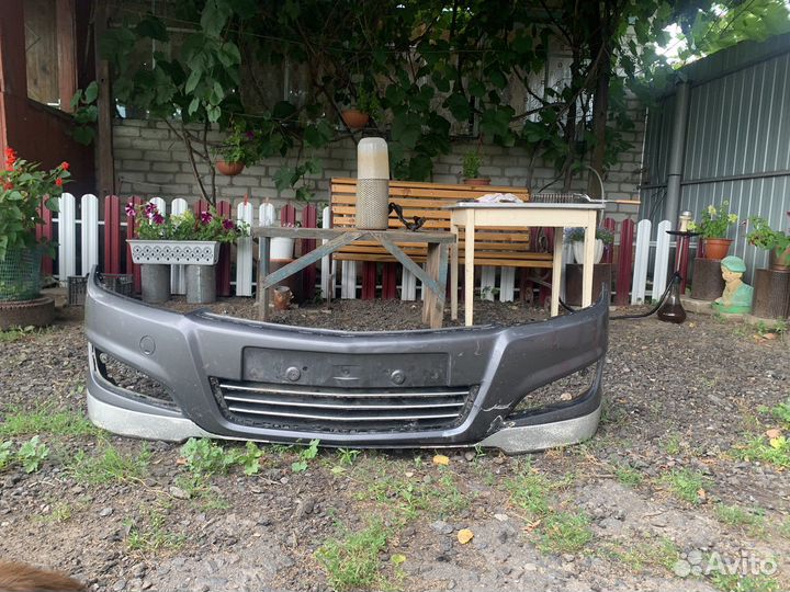 Накладка на бампер опель астра h