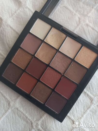 Палетка теней NYX 16 теплых оттенков