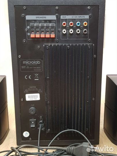 Блютуз колонки, сабвуфер microlab 160 Вт