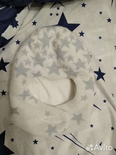 Шапка шлем для новорожденного