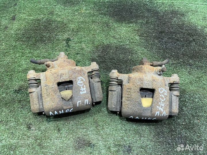 Суппорт передний деу нексия Шевроле Ланос