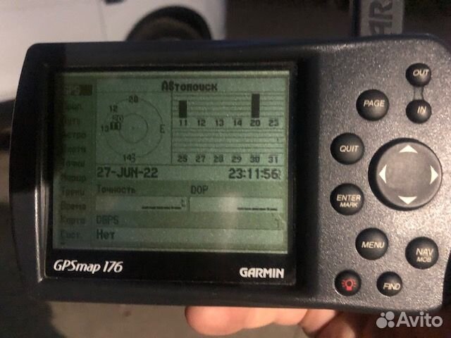 Gps навигатор garmin gpsmap 176