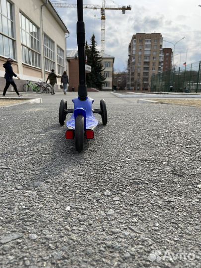 Самокат детский трехколесный бу