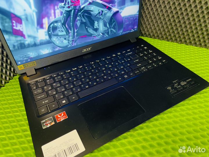 Ноутбук Acer Ryzen3/SSD256/Vega3 В Комплекте