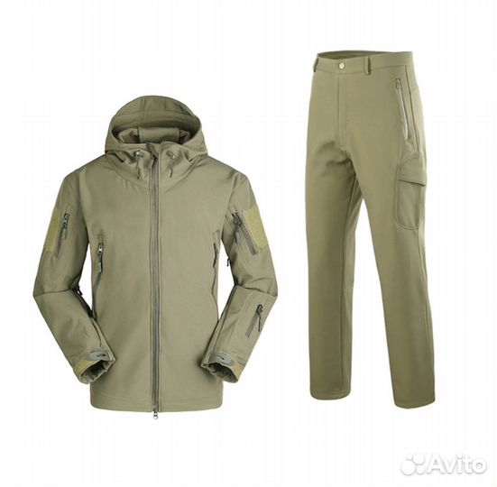 Военная форма Софтшел Softshell Мох Мультикам