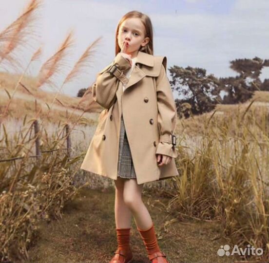 Плащ для девочки 130