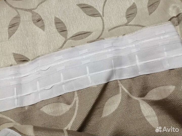 Плотная штора гардины новая